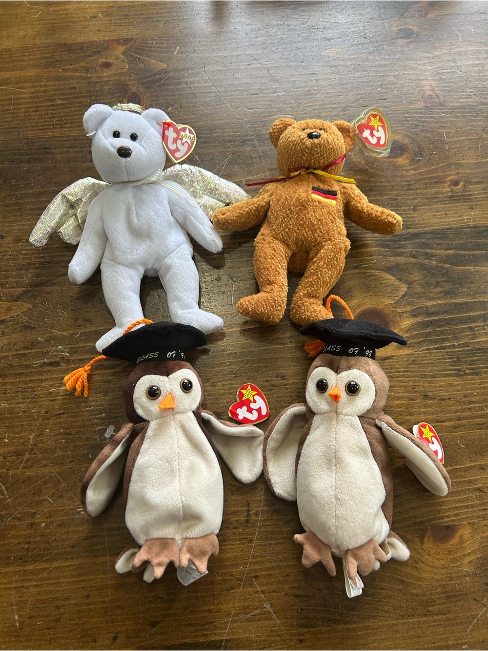 Vintage TY Plush Assorted Beanie Babies Buddies - Bundle Assorted